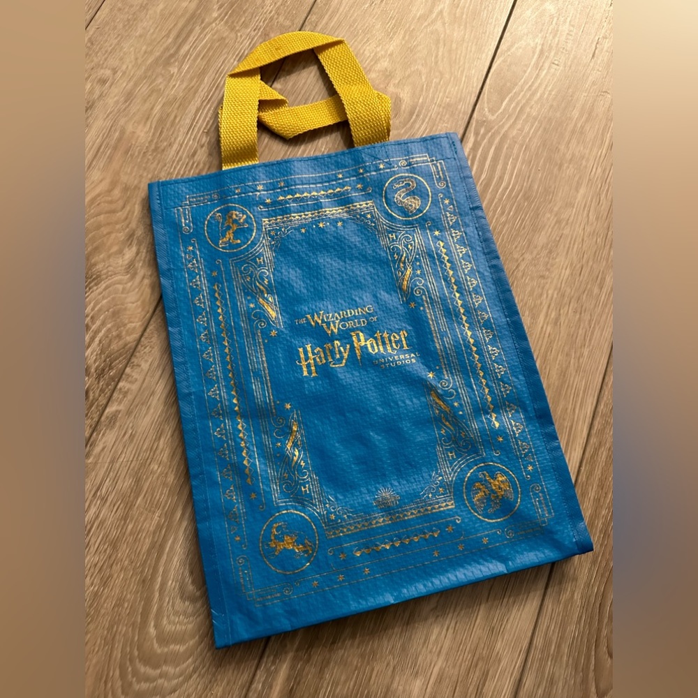 NWT Wizarding world of Harry Potter blue small tote bag - Picture 2 of 7
